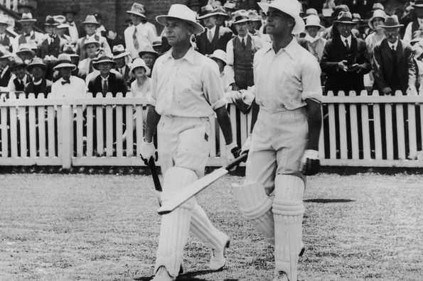 The famed pair of Hobbs and Sutcliffe are chosen as the openers in this XI. 