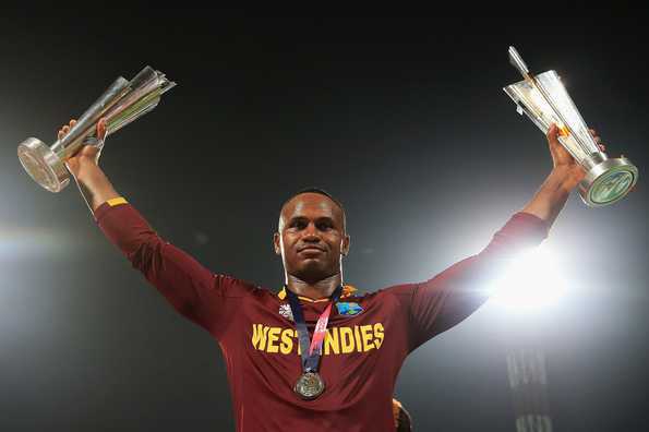 Marlon Samuels was the Player of the Match