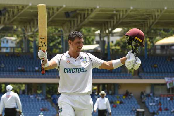 Joshua da Silva remained unbeaten on 100
