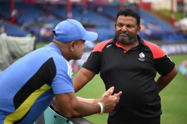 Pubudu Dassanayake (R) has now been appointed for his second stint as the USA men's team head coach