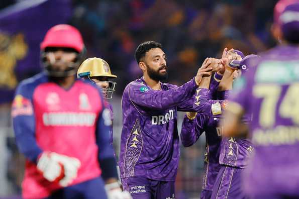 KKR spinners average 14.33 in wins - the best by any side