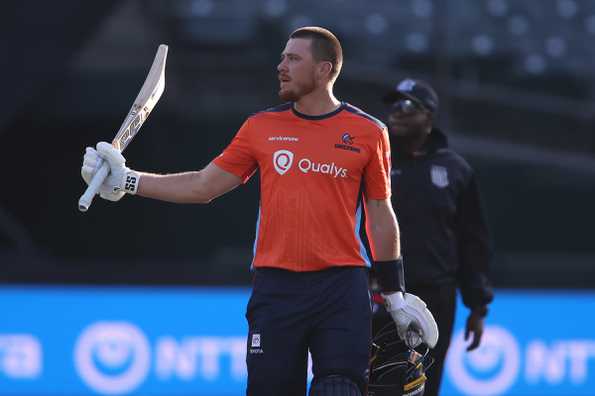 Finn Allen finished with 151 off just 51 deliveries